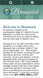 Mobile Screenshot of brunswickmd.gov